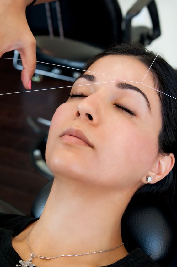 Eyebrow Threading